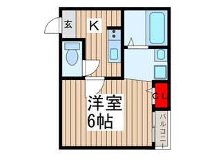 エクセリア春日部の物件間取画像